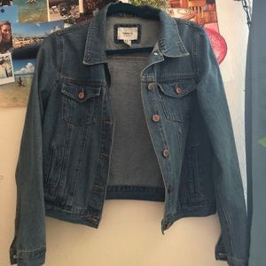 Blue denim jacket